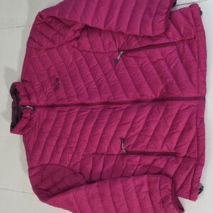 Mountain Hardwear Womens Pink Quilted Down Jacket